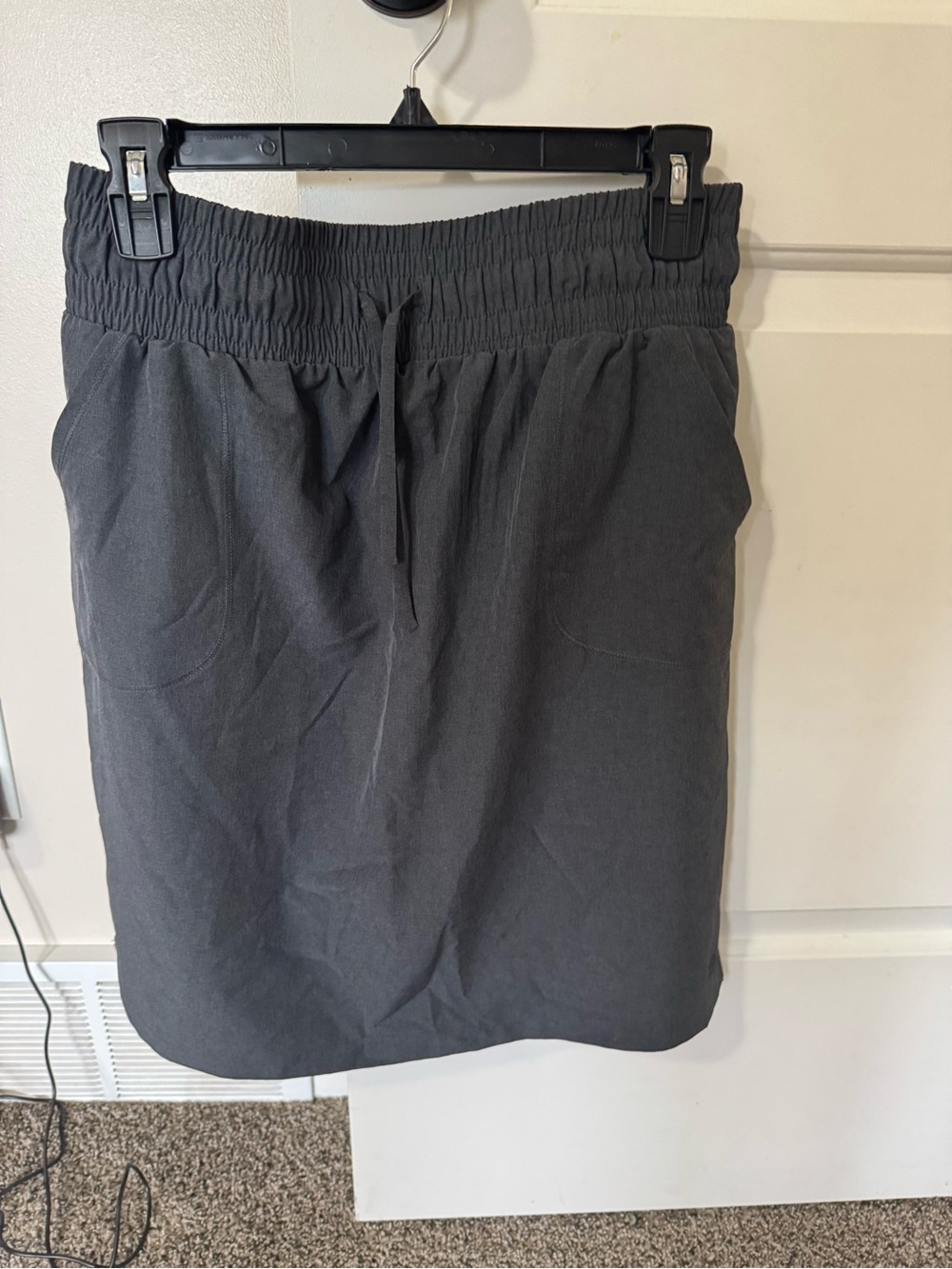 Albion Away Skirt - Charcoal Grey
